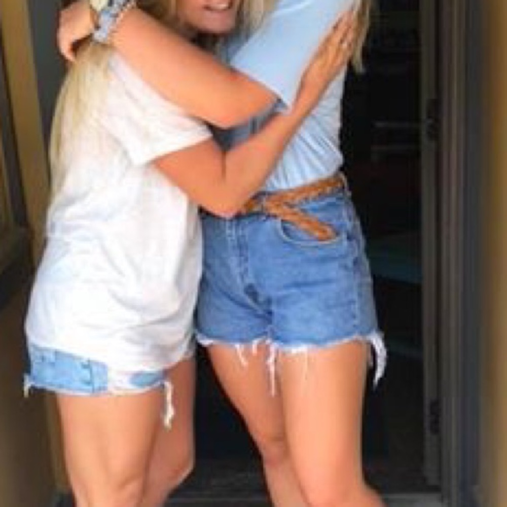 Vintage denim shorts